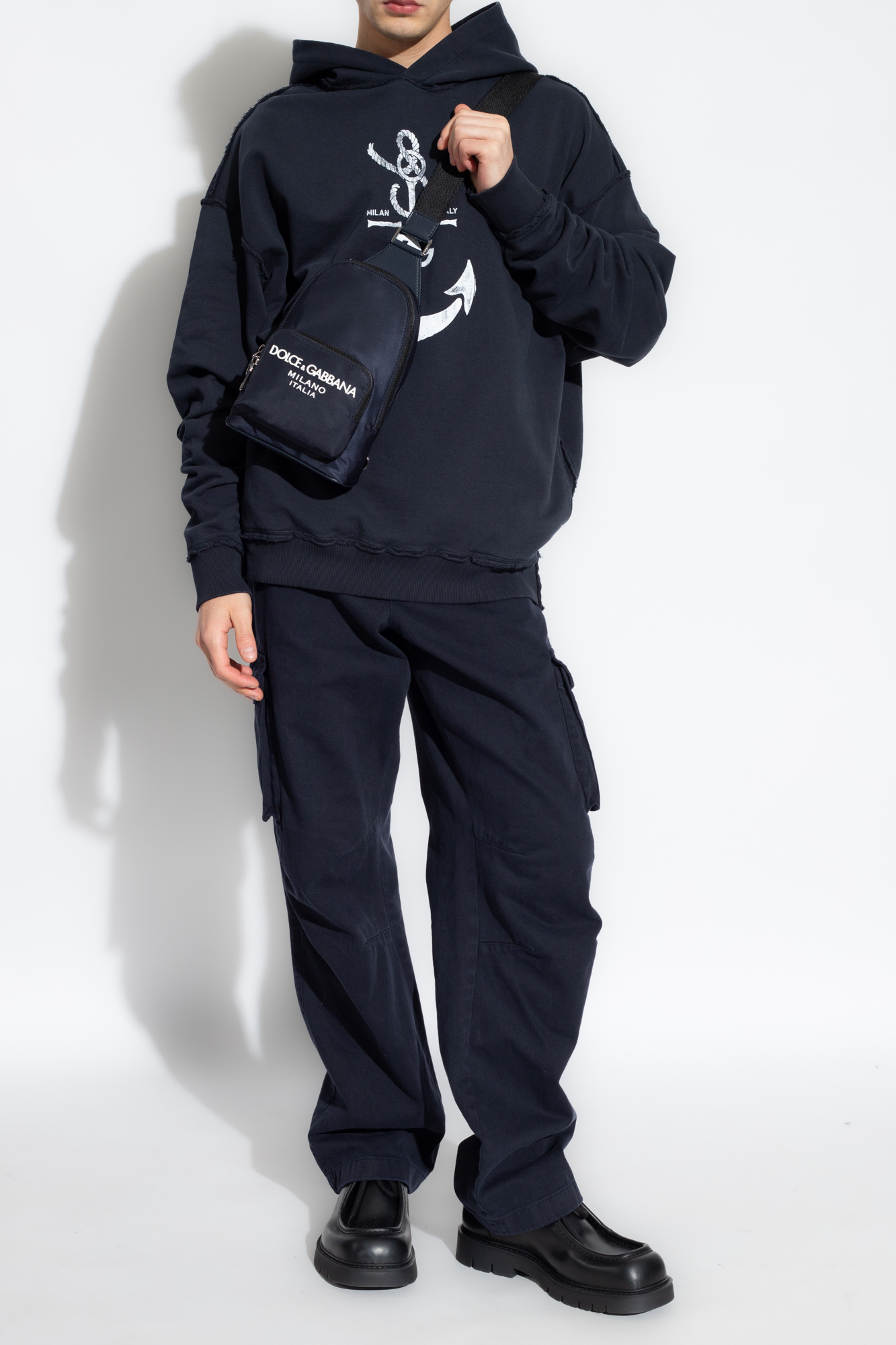 Dolce & Gabbana logo-embossed Iphone 12 Pro Max case Schwarz